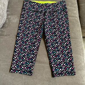 Victoria's Secret Kids Geometric Pajama Bottoms - Black, Pink, Blue, White